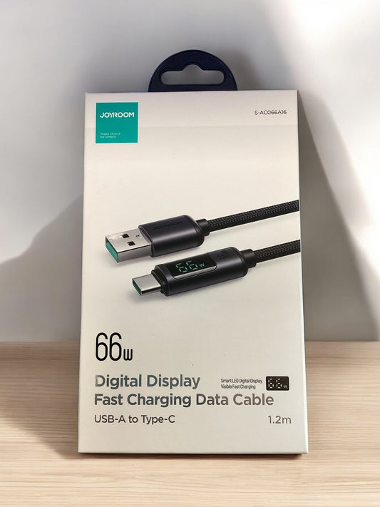 Joyroom 66w Fast Charging Data Cable USB A - type C (Android)