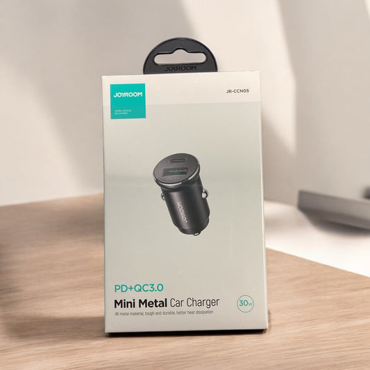 Joyroom Mini Metal Car Charger 30w